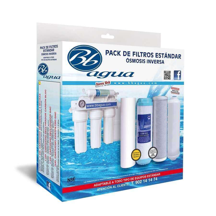 PACK DE 4 FILTROS O.I. ESTANDARD BBAGUA