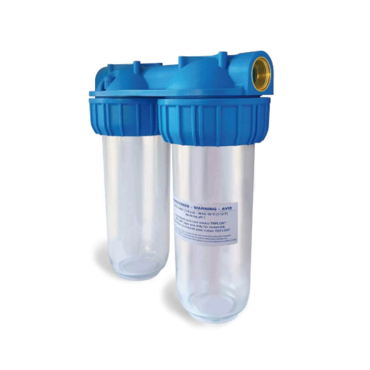 FILTRO 3P DOBLE ROSCA METAL 10"